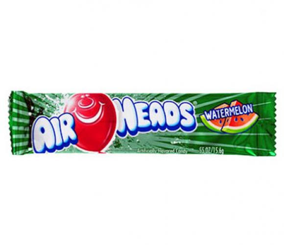 Er gaat niets boven het enorm pittige, speels heerlijke kauwen van de originele Airheads Watermelon
