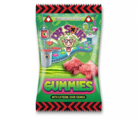 Dr. Sour Gomitas de fresa 200gr