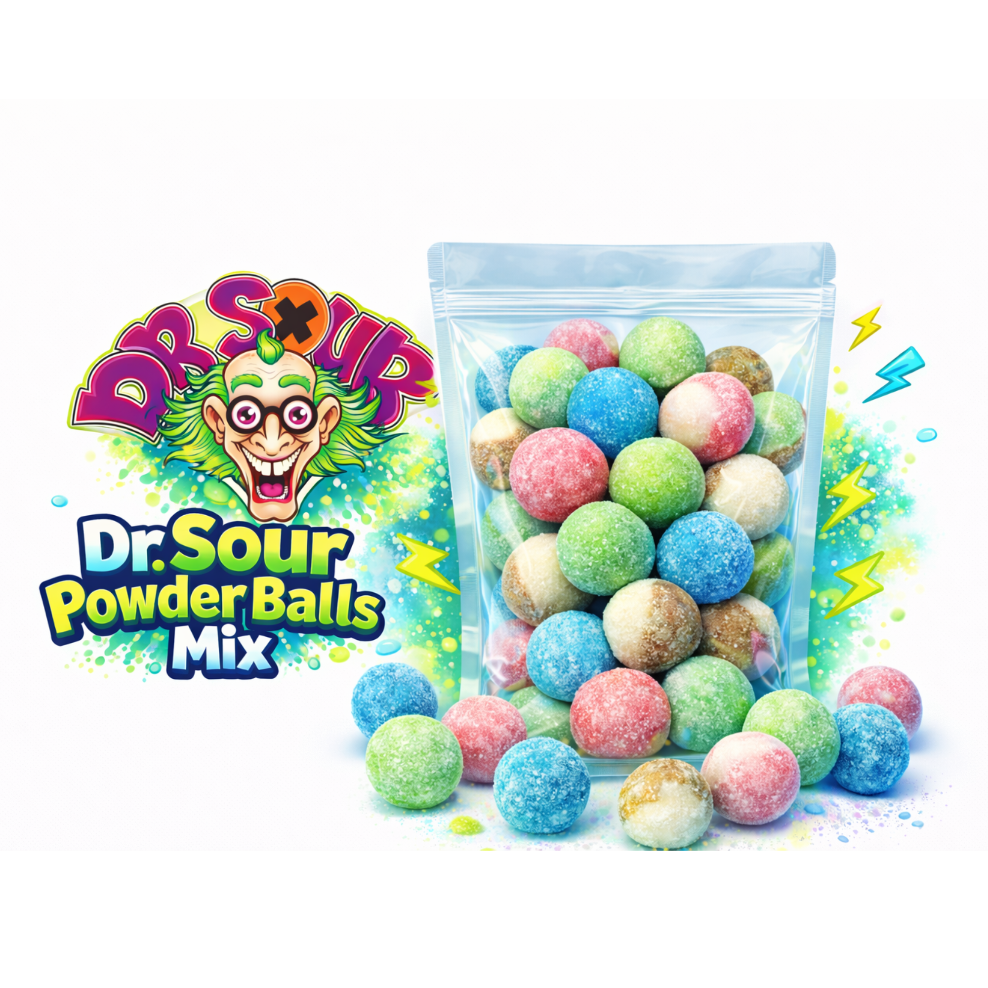 Dr. Sour Powder Balls Mix