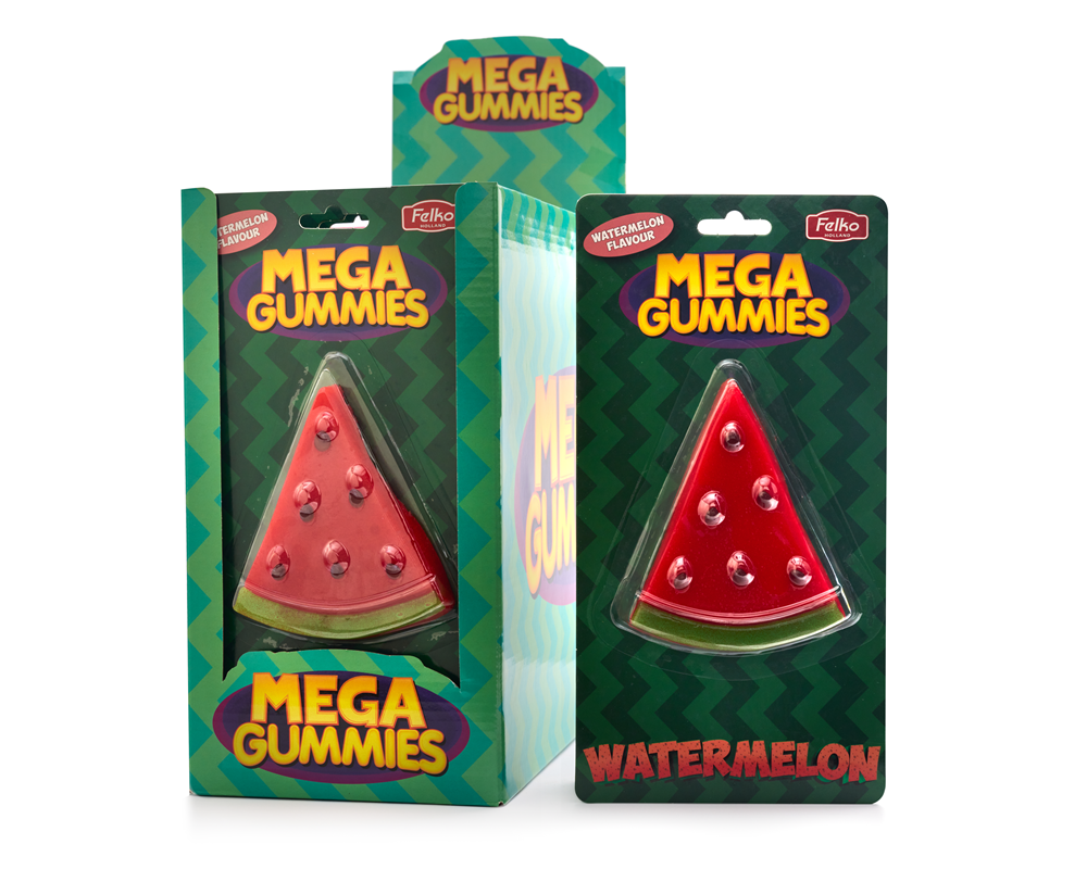 Mega Gummies Vattenmelon 120 gram