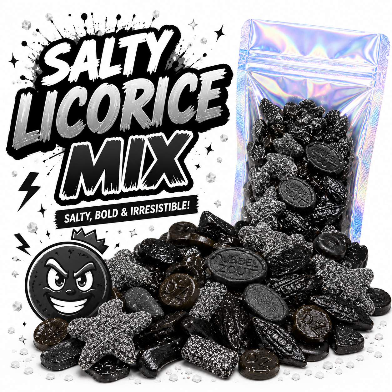 Mix de réglisse salée