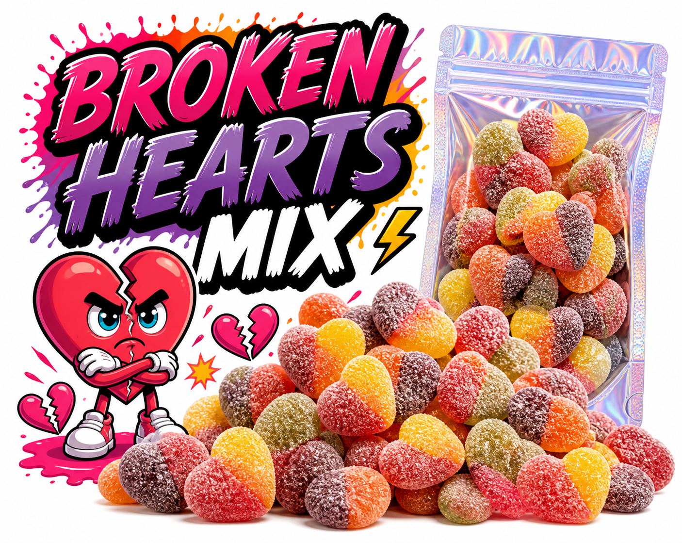 Frisia Sour Broken Hearts Mix