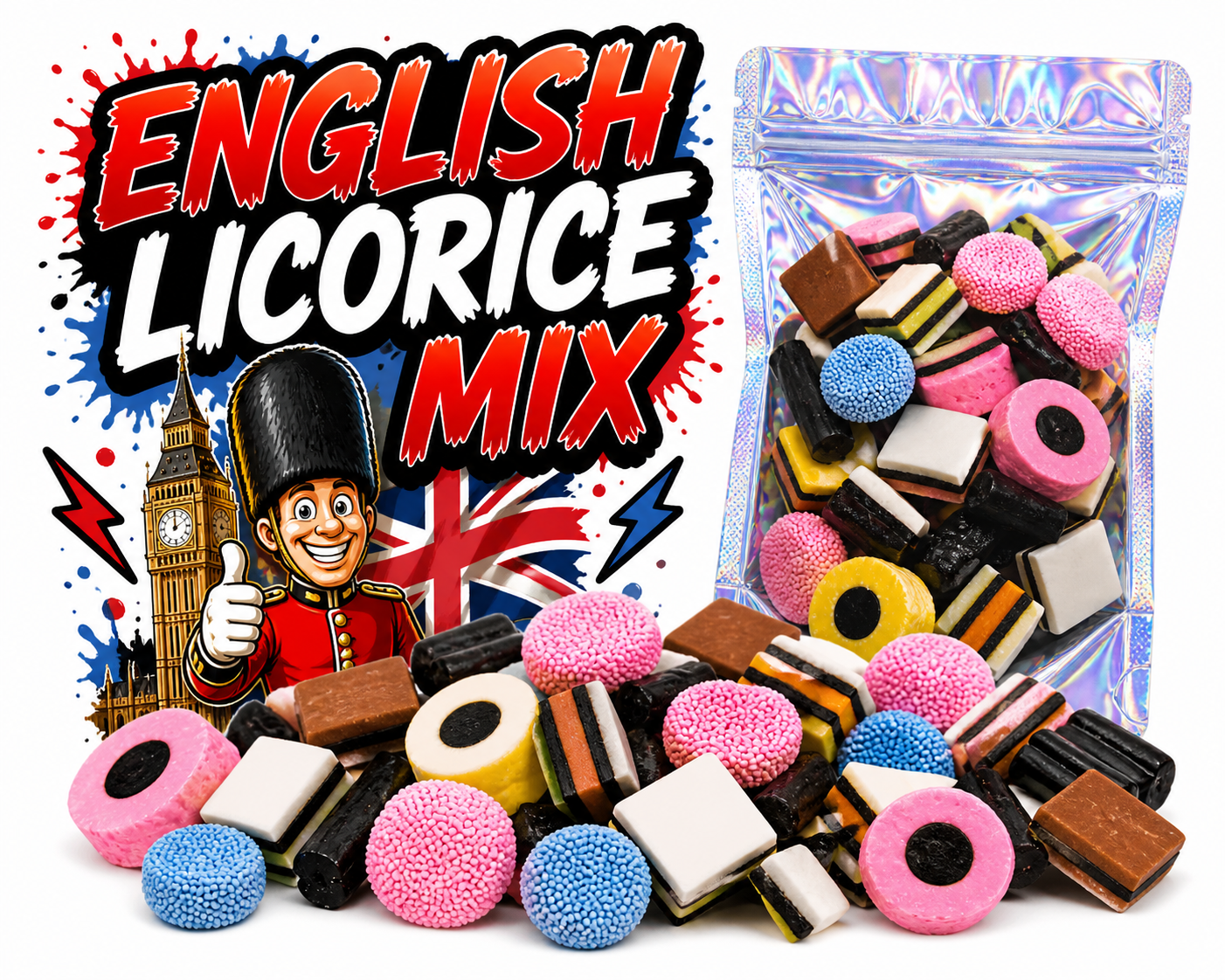 Mix de réglisse anglaise