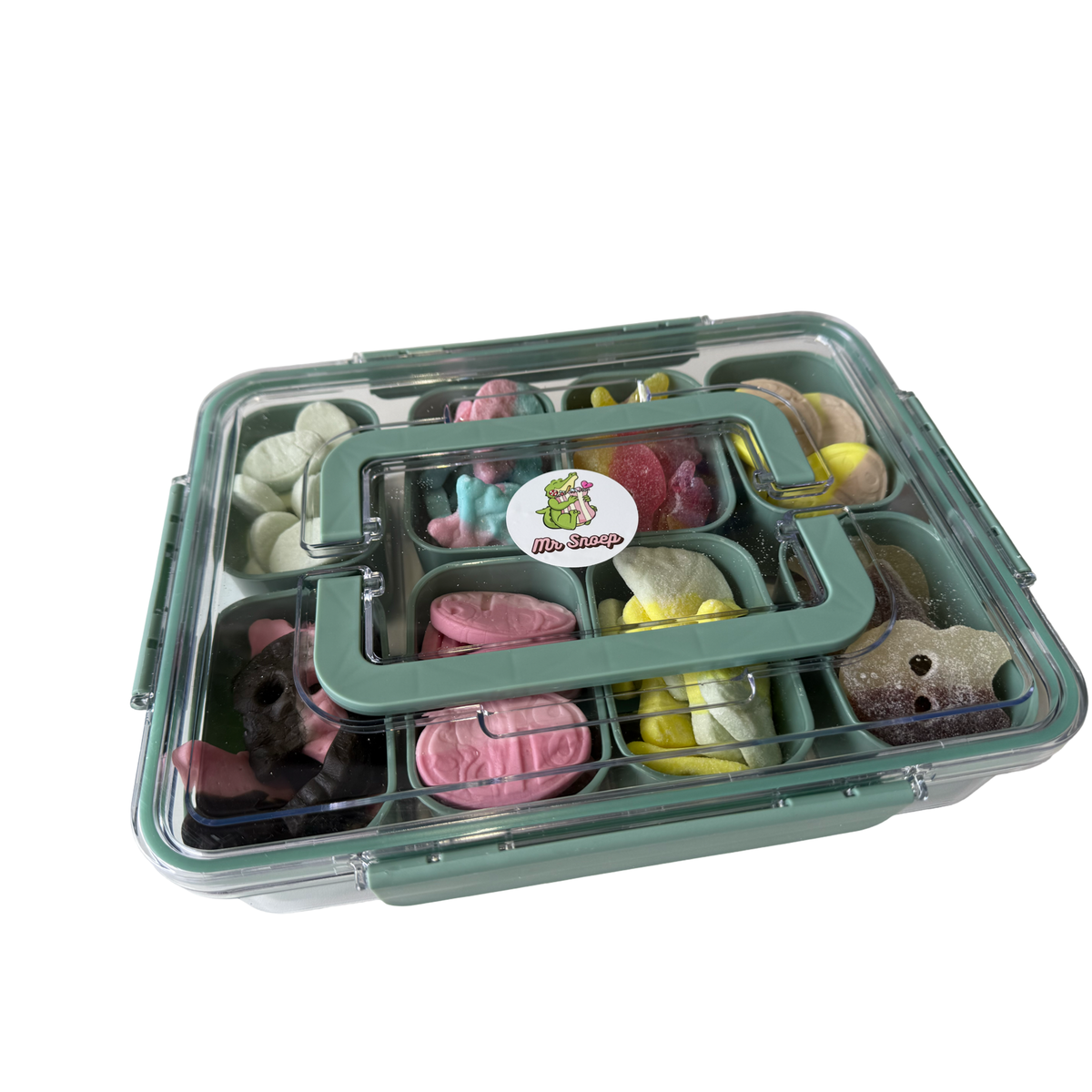 Boîte de snacks avec Bonbons Bubs 1 kg
