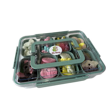 Boîte de snacks avec Bonbons Bubs 1 kg