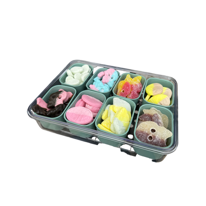 Boîte de snacks avec Bonbons Bubs 1 kg