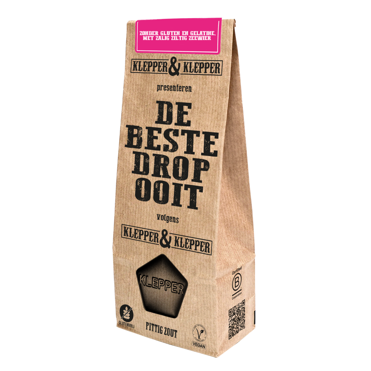 Klepper en Klepper Réglisse salée épicée 200 gram
