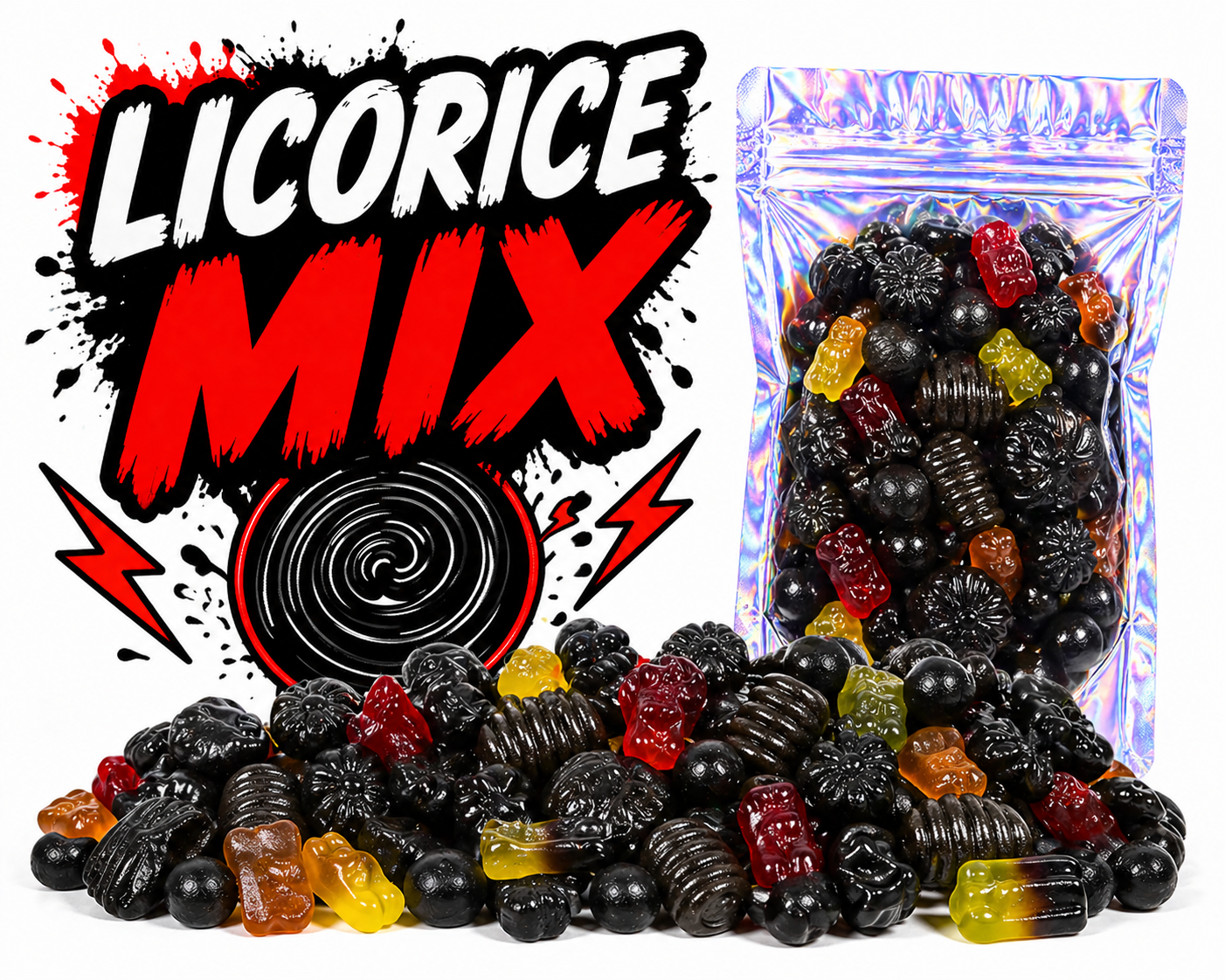 Mix de réglisse douce et moelleuse