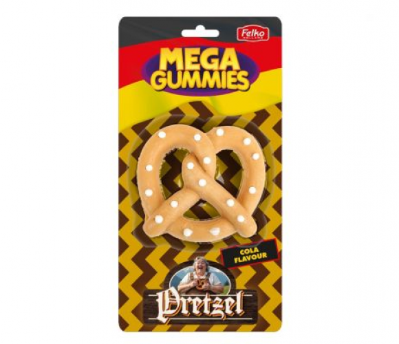 Mega Gummies Deutsche Brezel 120 Gramm