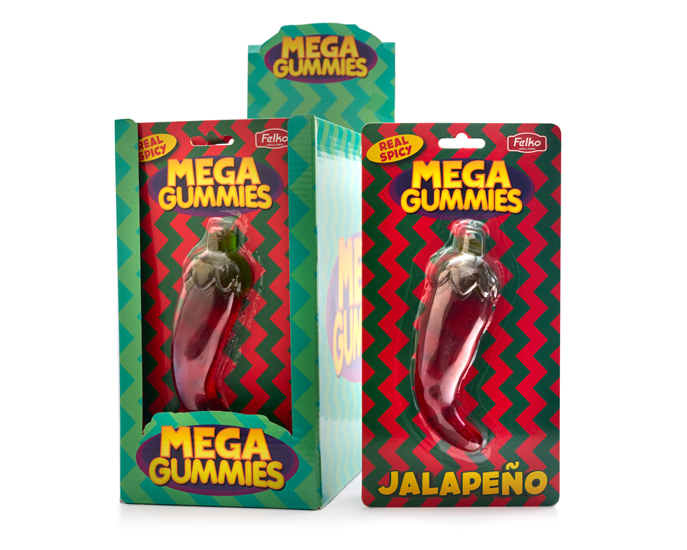 Mega Gummies Jalapeno Pfeffer 120 Gramm