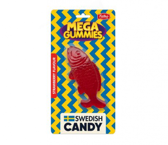 Mega Gummies Schwedische Fische 120 Gramm