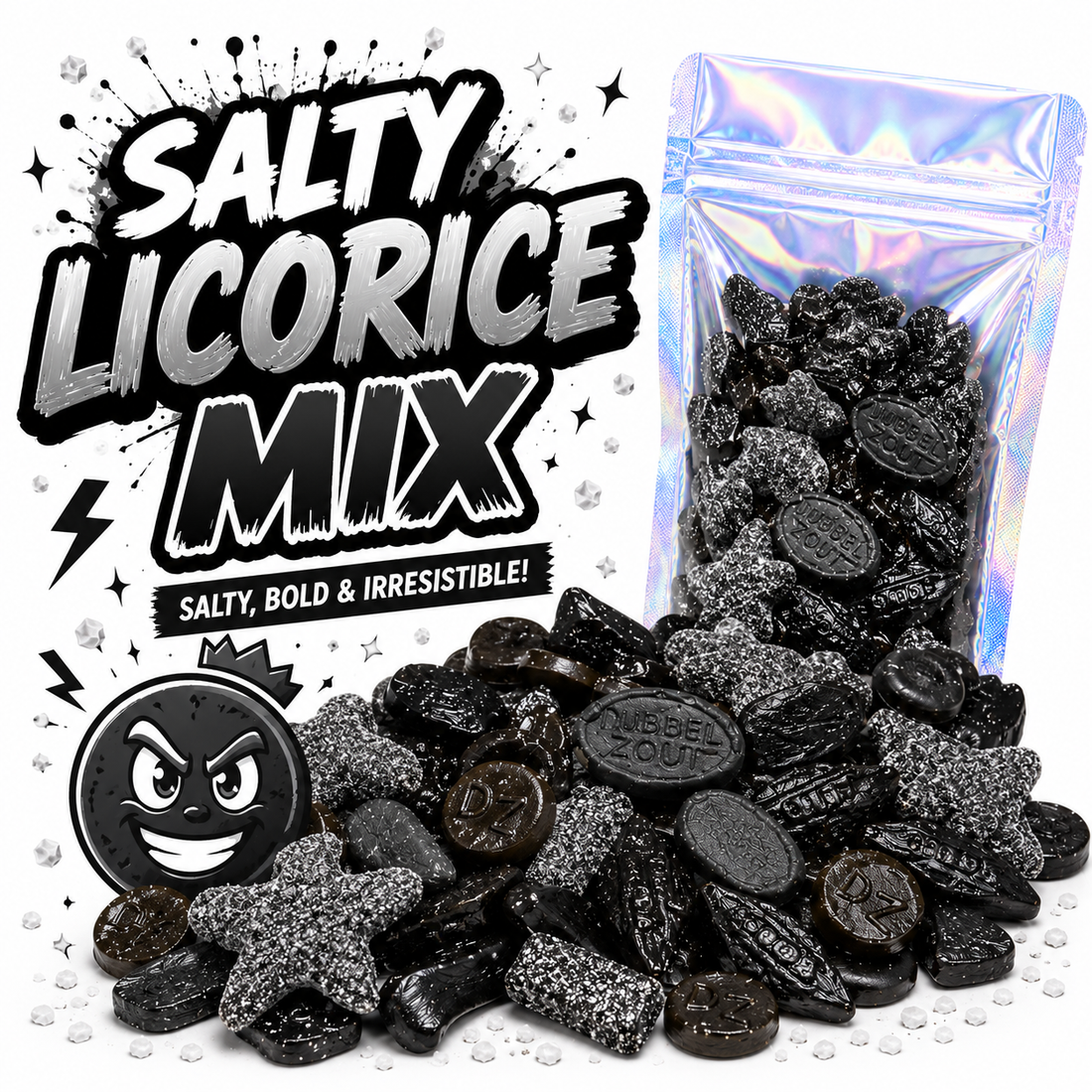 Mix de réglisse salée