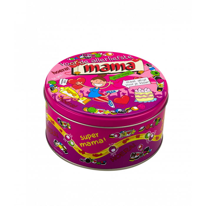 Gefüllte Süßigkeitendose Mama und 500 Gramm