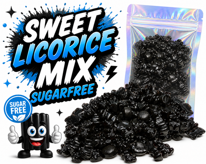 Mix de Réglisse douce sans sucre